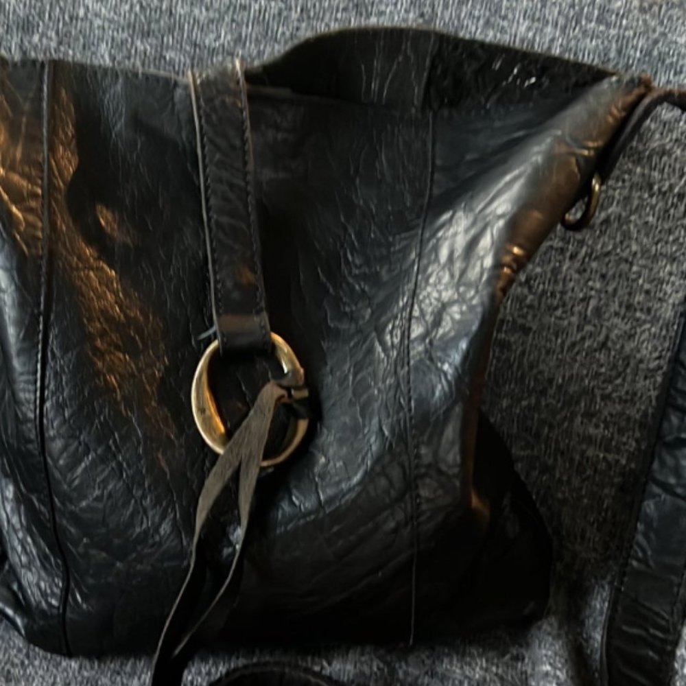 Vintage Lucky Brand Leather Crossbody